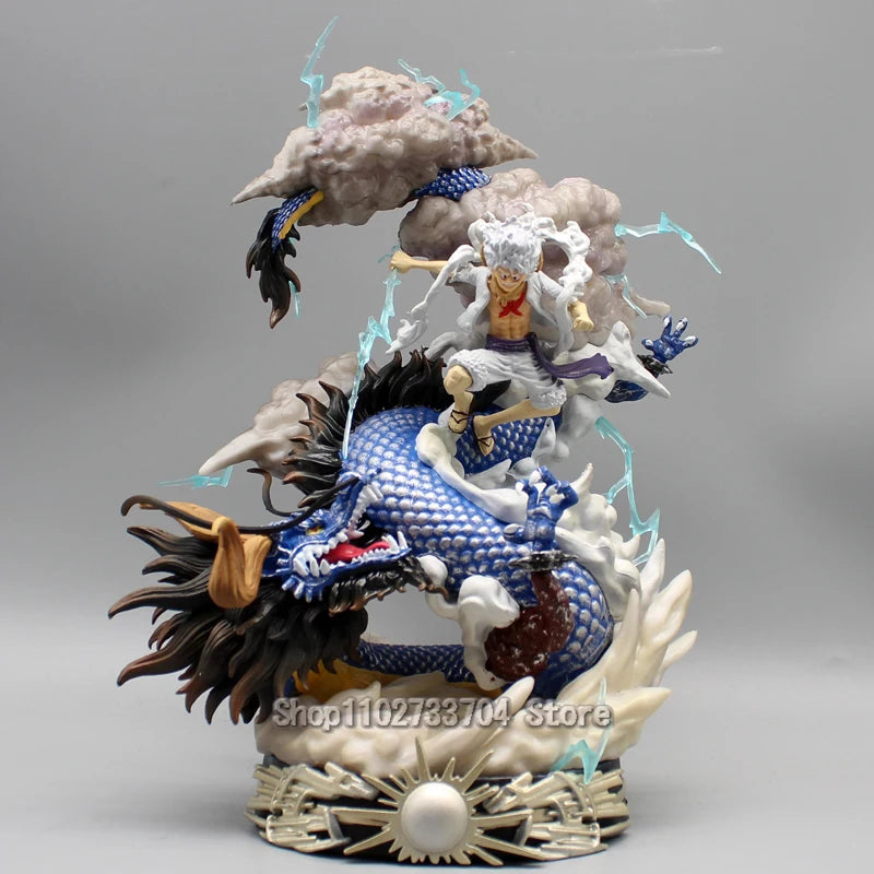 One Piece Monkey D Luffy 5th Gear Nika VS Kaido 23CM Figure