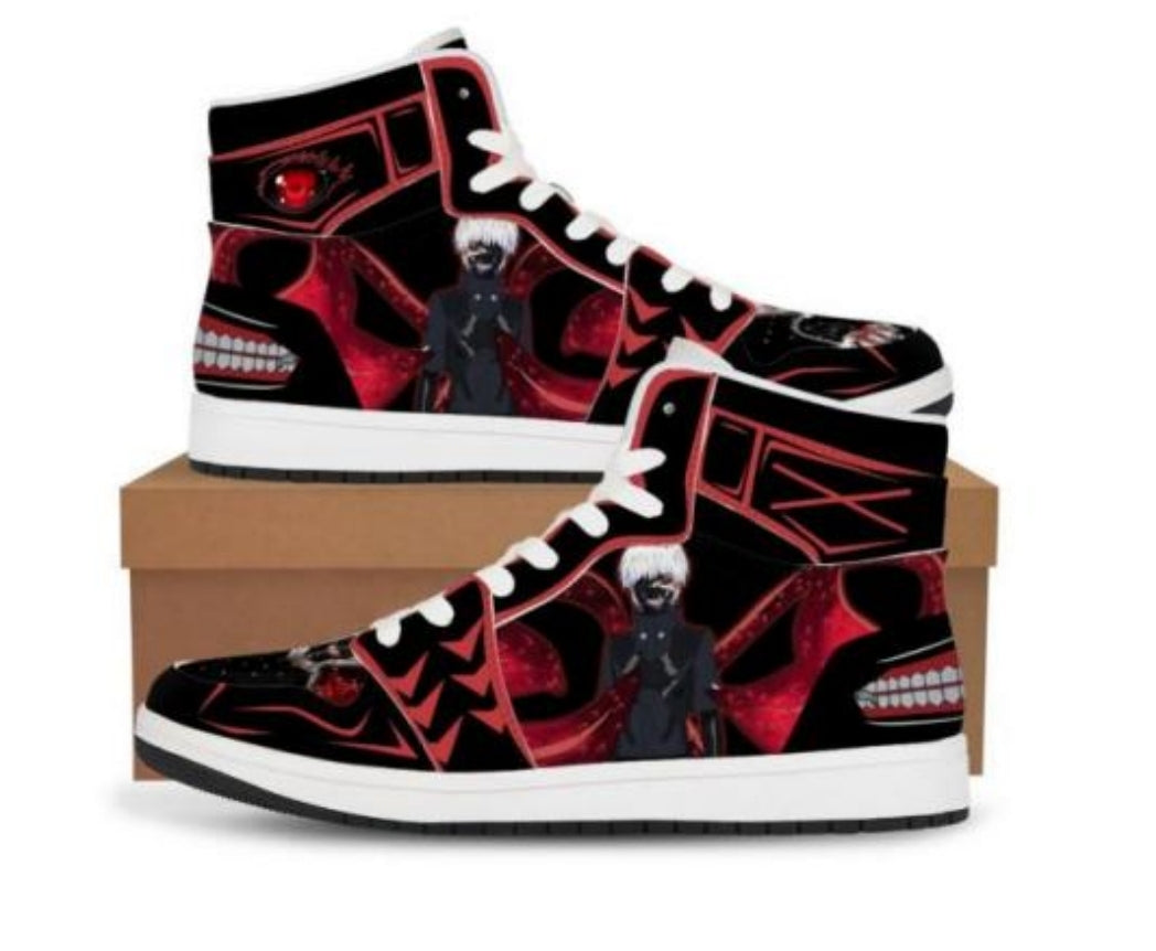 Tokyo Ghoul Ken Kaneki High-Top Sneakers 2