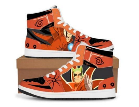 Naruto Bayron Mode High-Top Sneakers