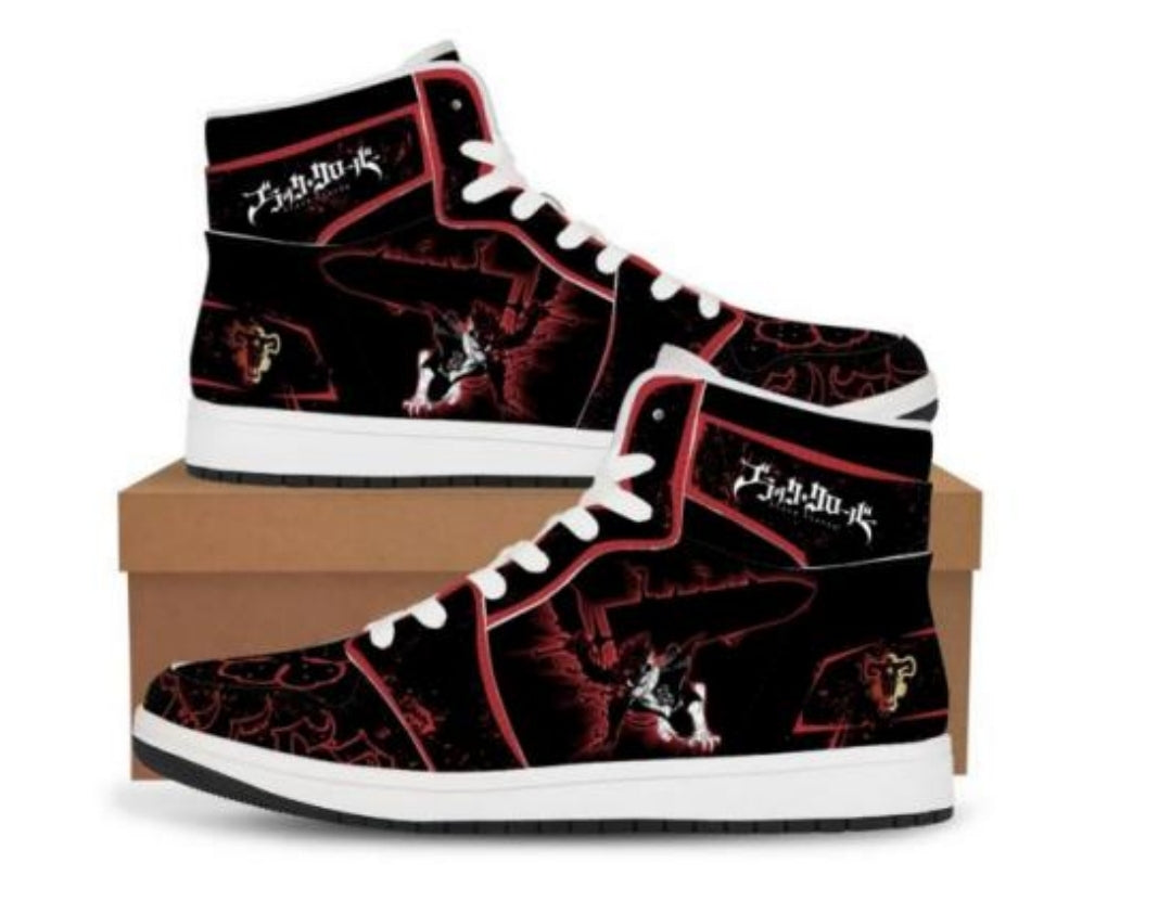 Black Clover Asta High-Top Sneakers