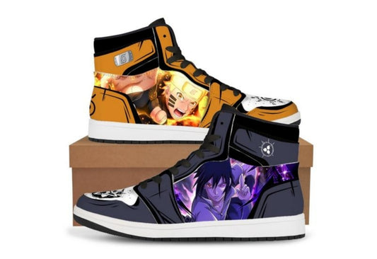 Naruto Naruto x Sasuke High Top Sneakers