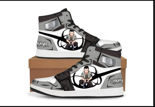 Naruto Shikamaru High Top Sneakers