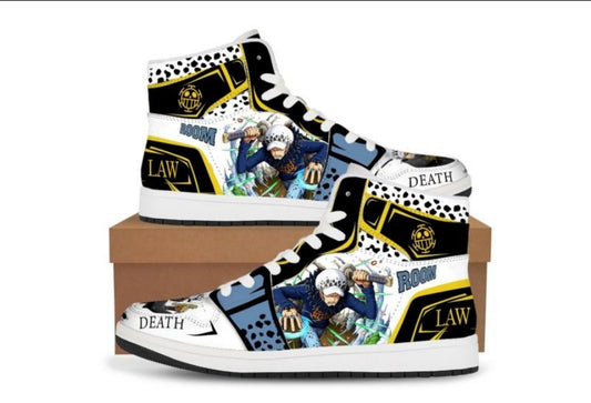 One Piece Law High Top Sneakers