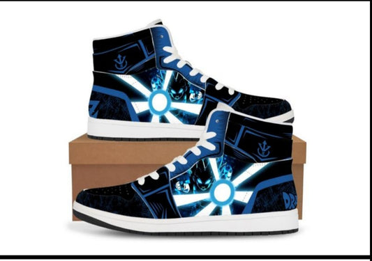 Dragon Ball Goku Negative Kamehameha High Top Sneakers