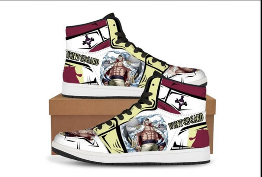 One Piece Whitebeard High Top Sneakers