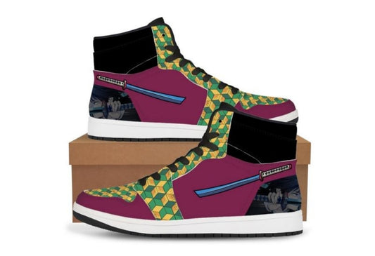 Demon Slayer Giyu High Top Sneakers