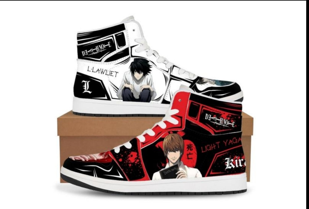 Death Note High Top Sneakers