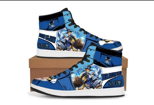 One Piece Sabo Dragon Claw High Top Sneakers