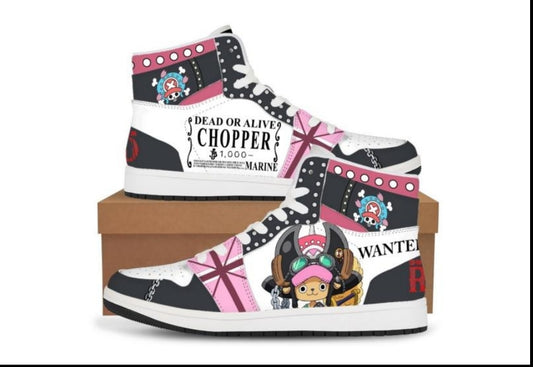 One Piece Chopper High Top Sneakers