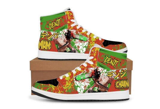 Chainsaw Man High Top Sneakers