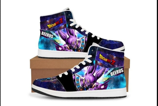 Dragon Ball Beerus High Top Sneakers