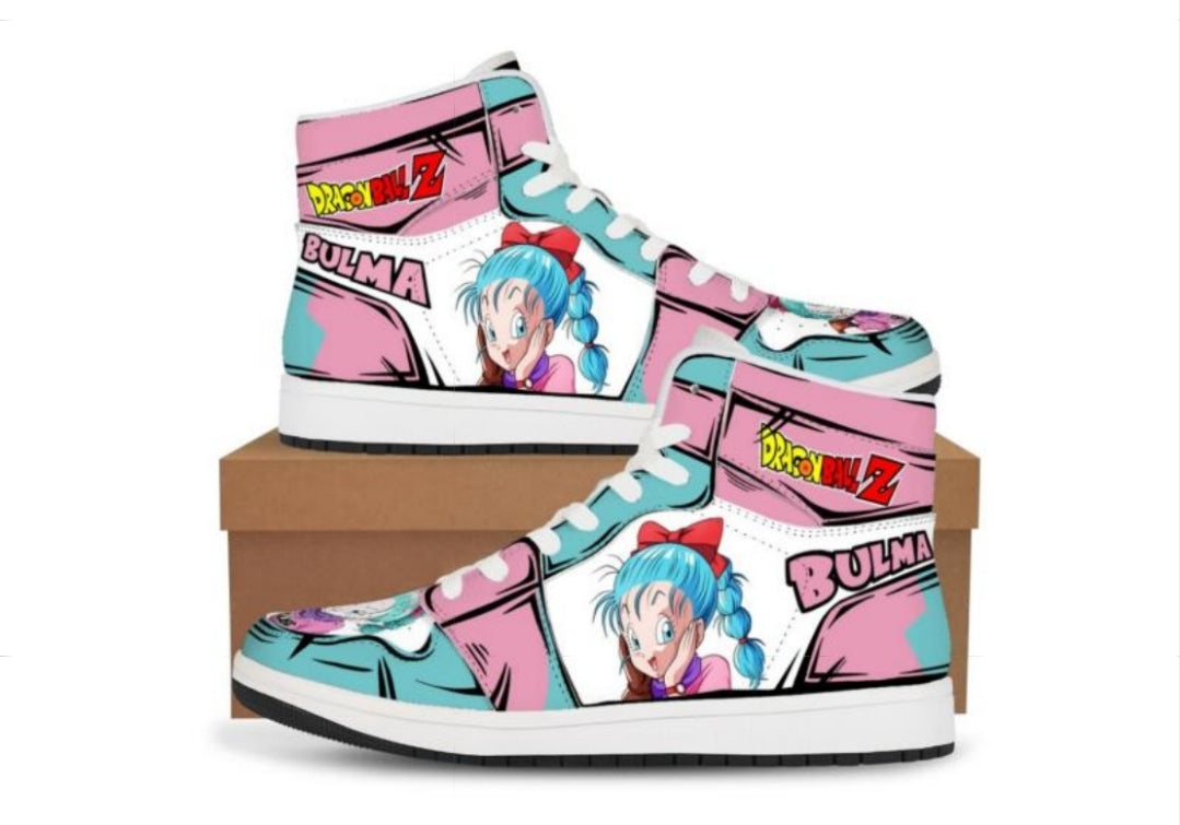 Dragon Ball Bulma High Top Sneakers