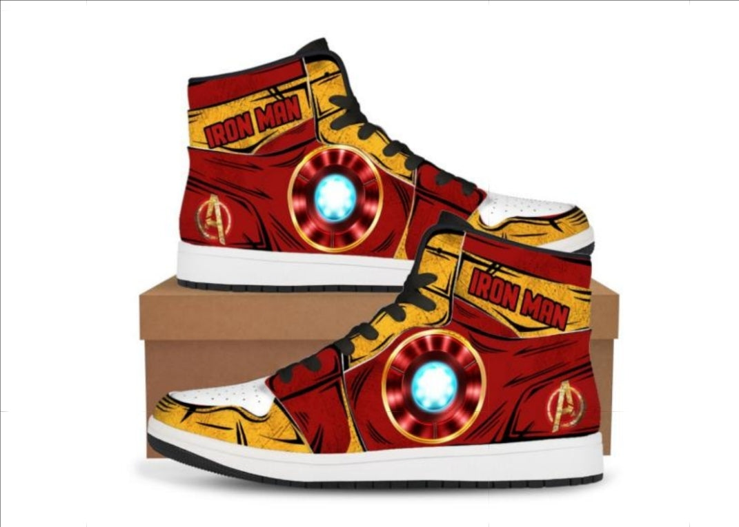 Iron Man Avengers Version 2 High Top Sneakers