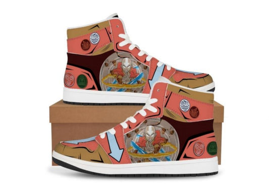 Avatar Aang Avatar State High Top Sneakers