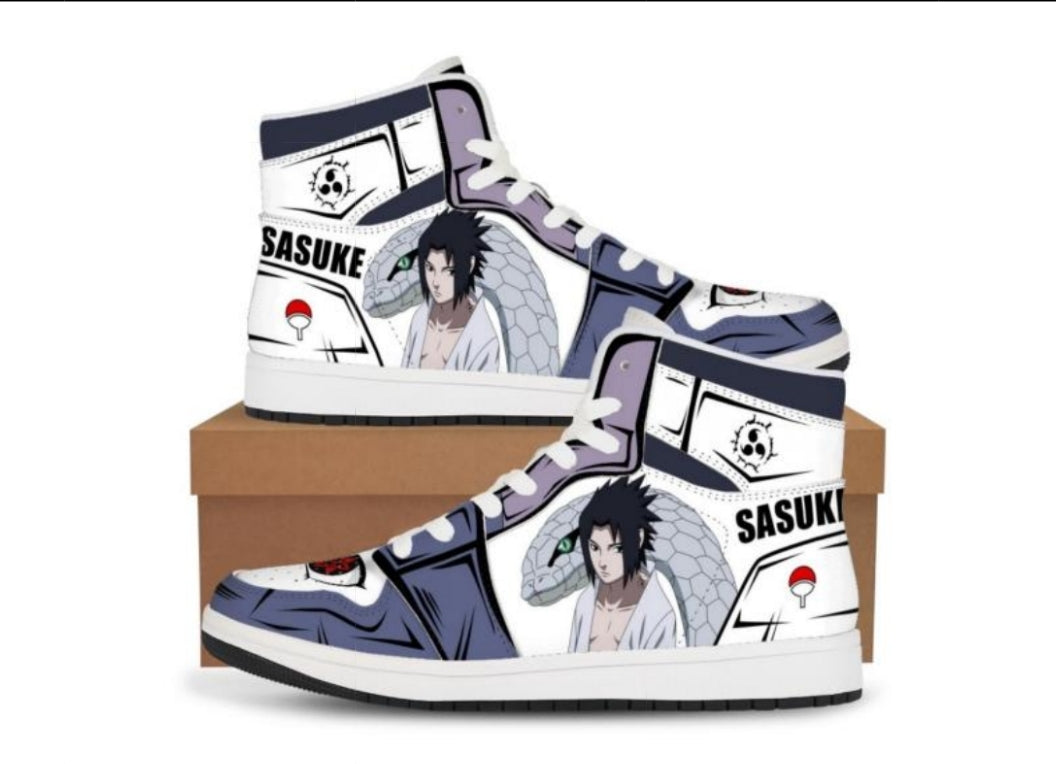 Naruto Sasuke Hebi High Top Sneakers