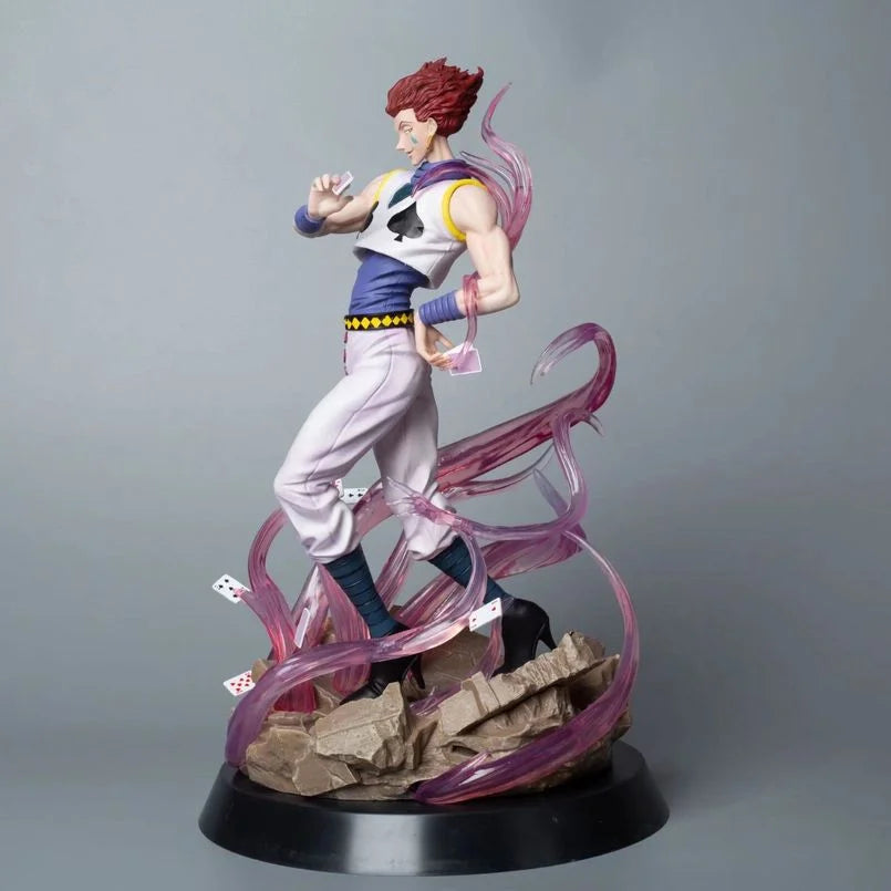 HUNTER×HUNTER Hisoka PVC Figure 32cm 2 Heads