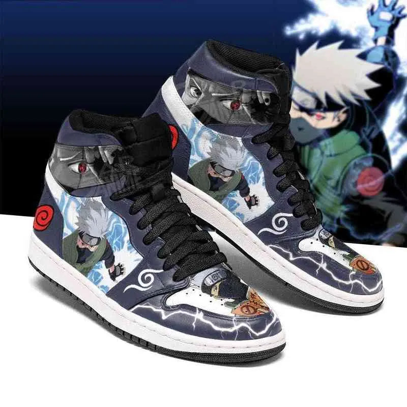 Naruto Kakashi High-Top Sneakers