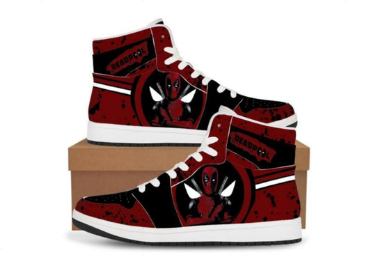 Deadpool High Top Sneakers