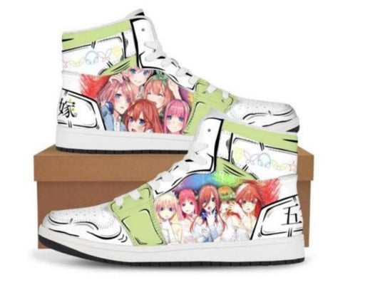 Quintessential Quintuplets all girls High-Top Sneakers