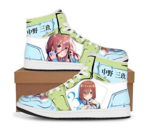 Quintessential Quintuplets Miku High-Top Sneaker