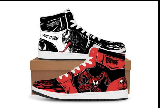 Venom x Carnage High Top Sneakers