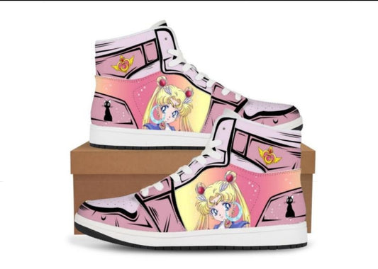 Sailor Moon High Top Sneakers