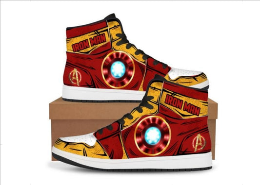 Iron Man Avengers Version 2 High Top Sneakers