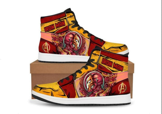 Iron Man Avengers Version 1 High Top Sneakers