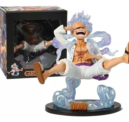 17CM Luffy Gear 5 Laughing Figure